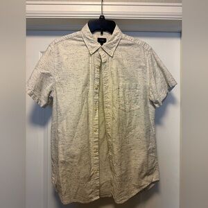 J. Crew slim fit short sleeved button up - Medium